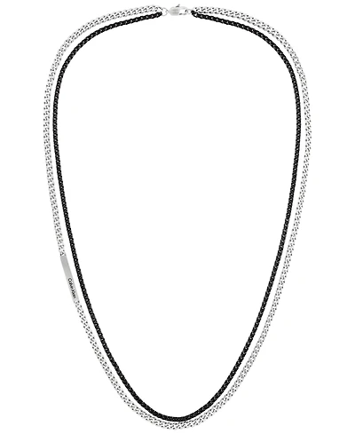 Calvin Klein Men's Stainless-Steel Industrial Hardware Necklace