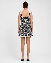 Rachel Roy Women's Square Neck Mini Dress