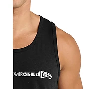 La Pop Art Men's Electric Guitar Graphic Tank Top