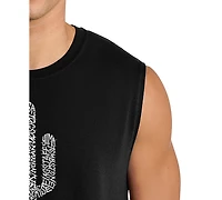 La Pop Art Men's Arizona Cactus Typography Graphic Tank Top