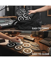gaomon electronic Roll Up Drum Set