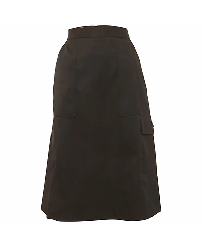 Pre-Owned Moncler Women's Gabardine Pencil Skirt
