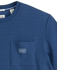 Scotch & Soda Men's Regular-Fit Seersucker T-shirt