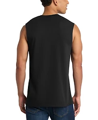 La Pop Art Men's T-Rex Dinosaur Head Graphic Tank Top