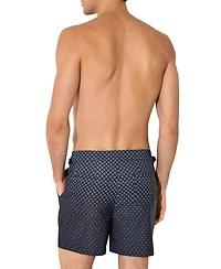 Reiss Men's Darli Ombre Geometric-Print Swim Shorts