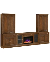 Amren 65" 2 Door Console With Fireplace