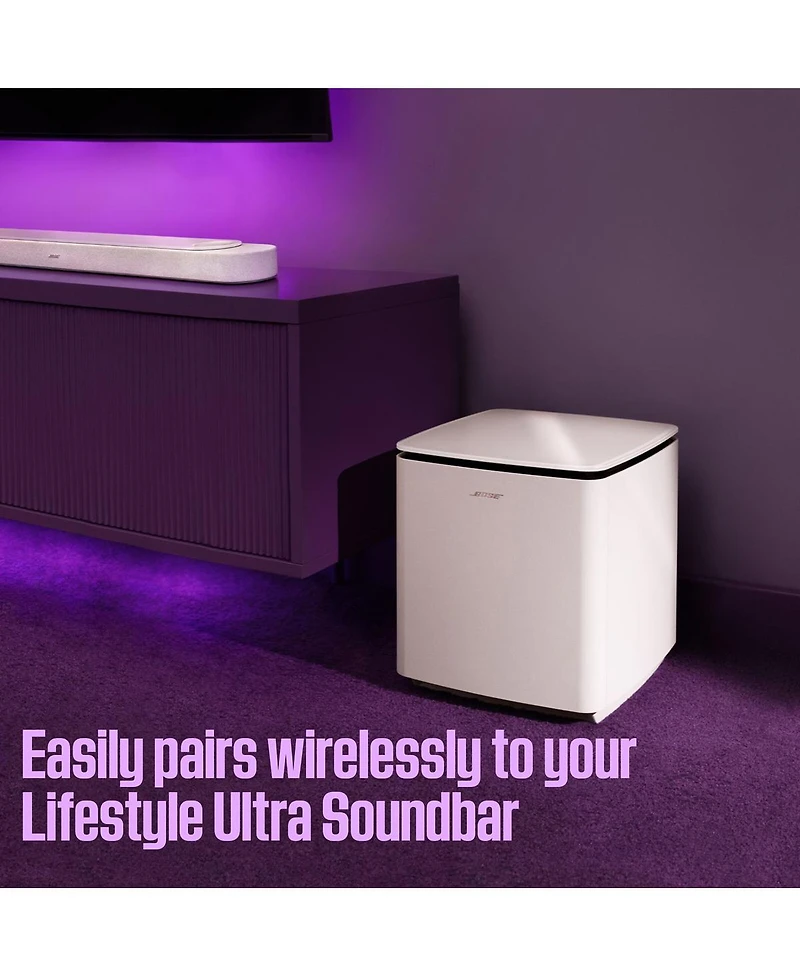 Bose Lifestyle Ultra Subwoofer, White