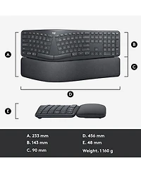 Logitech Ergo K860 Wireless Split Ergonomic Keyboard