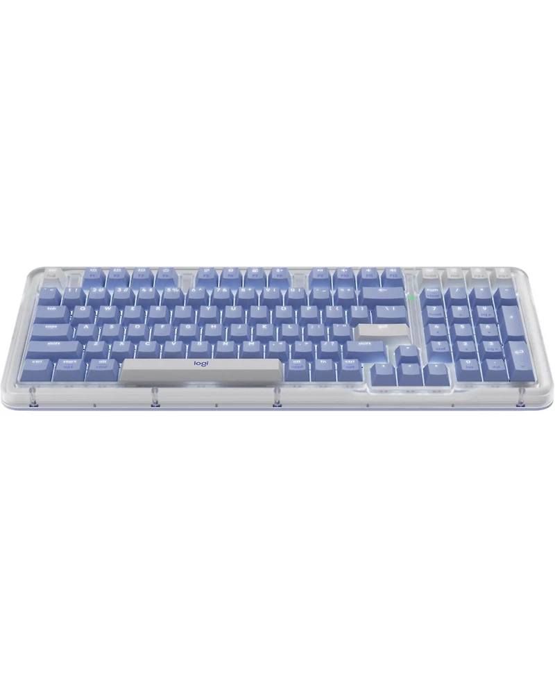 Logitech Alto Keys K98M Wireless Mechanical Keyboard w/ Backlit Keys, Bluetooth, Usb-c Charging, for Pc/Mac, Lilac