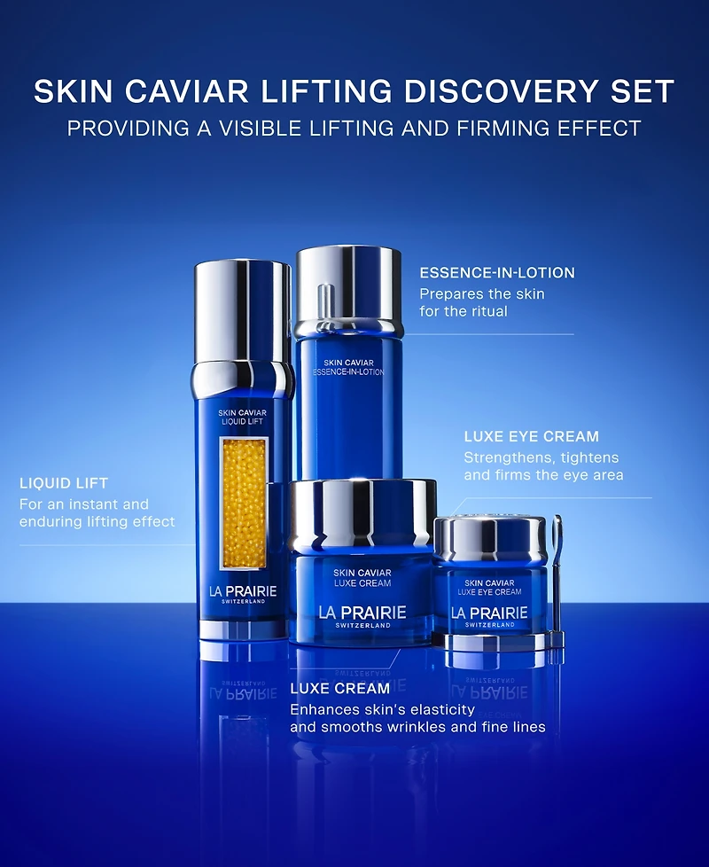 La Prairie 4-Piece Skin Caviar Lifting Discovery Set