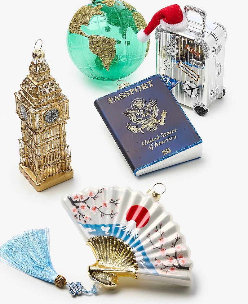 Holiday Lane World Traveler Eiffel Tower Ornament, Macy's Exclusive
