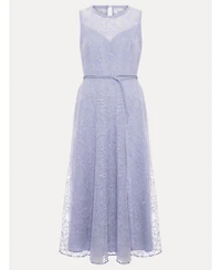 Phase Eight Women's Sakura Floral Embroidered Lace Dress