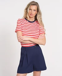 Isaac Mizrahi Women's Relaxed-Fit Shorts