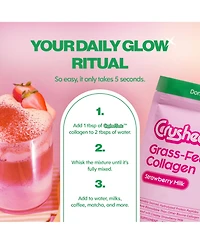 Crushed Tonic Strawberry Milk Collagen Supplement