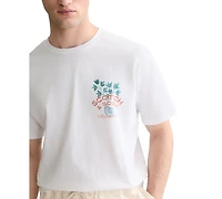 Scotch & Soda Men's Center Front Artwork Short-Sleeve T-Shirt