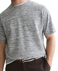 Scotch & Soda Men's Jacquard Regular-Fit T-Shirt