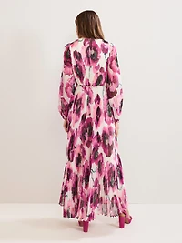 Phase Eight Women's Natalia Floral Pleated Maxi Dress
