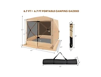 Boyel Living 6.7 x Feet Pop Up Gazebo with Netting and Carry Bag