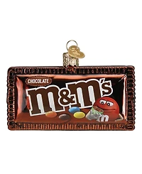 Old World Christmas 2.5" Mars Wrigley Candies M&M's Milk Chocolate Candy Ornament