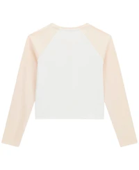Guess Girls' 7-16 Slim-Fit Raglan Long-Sleeve T-Shirt