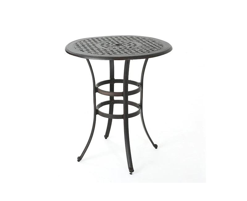 sumyeg Cast Aluminum Outdoor Bar Table