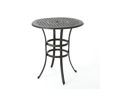 sumyeg Cast Aluminum Outdoor Bar Table