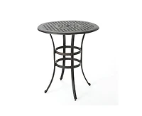 sumyeg Cast Aluminum Outdoor Bar Table