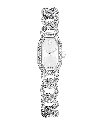 Swarovski Dextera Chain Swiss Crystal Bracelet Watch 44 x 20mm