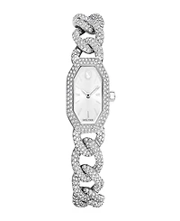 Swarovski Dextera Chain Swiss Crystal Bracelet Watch 44 x 20mm