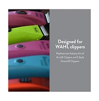 Wahl Professional Animal Arco Pet Clipper Replacement NiMH Battery