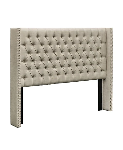 Madison Park Amelia 68.5" Wingback Upholstered Headboard