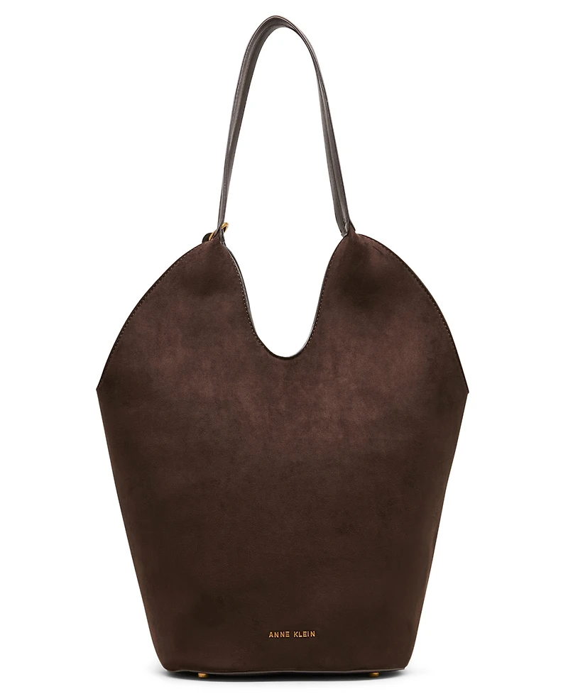 Anne Klein Magnetic Snap Small Tote Handbag