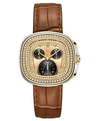 Jbw Men's Coast Two-Tone 18k Gold-Plated Watch 42mm