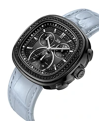 Jbw Men's Coast Ip Black Watch 42mm