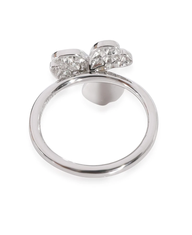 Pre-Owned Tiffany & Co Paper Flowers Diamond Ring in Platinum 0.16 Ctw