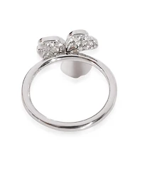Pre-Owned Tiffany & Co Paper Flowers Diamond Ring in Platinum 0.16 Ctw