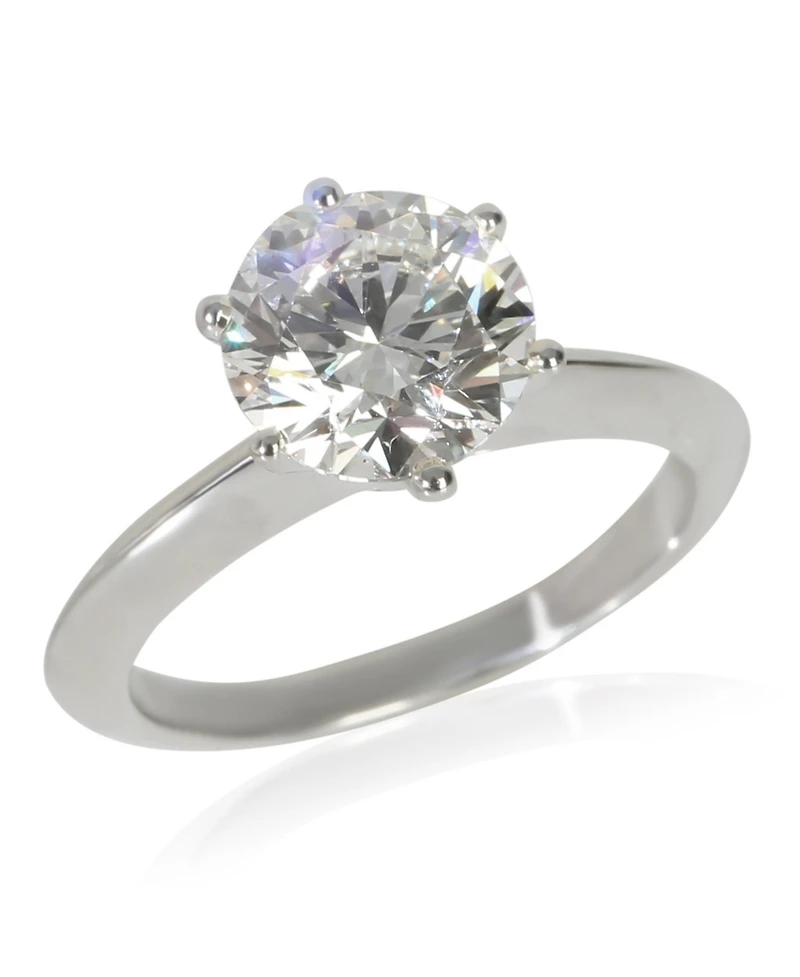Pre-Owned Tiffany & Co 2.01 ct Round Brilliant Diamond Engagement Ring