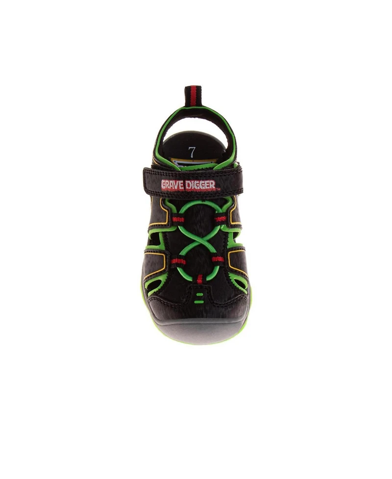 Monster Jam Toddlers Boys' Sport Sandals