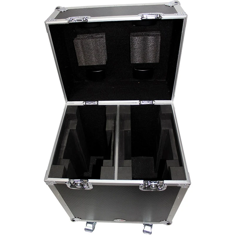 ProX Xs-MH140X2W Ata-300 Style Gig Ready Flight Road Case for Two 140 Style Moving Head Lighting Fixtures
