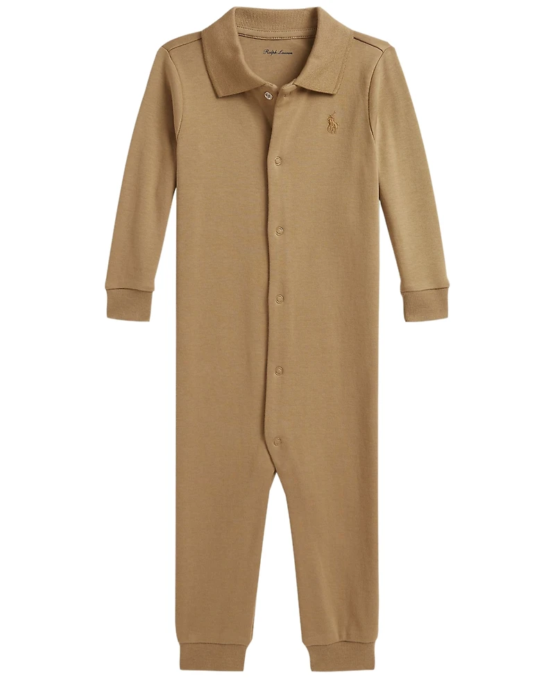 Polo Ralph Lauren Baby Boys' Soft Cotton Coverall