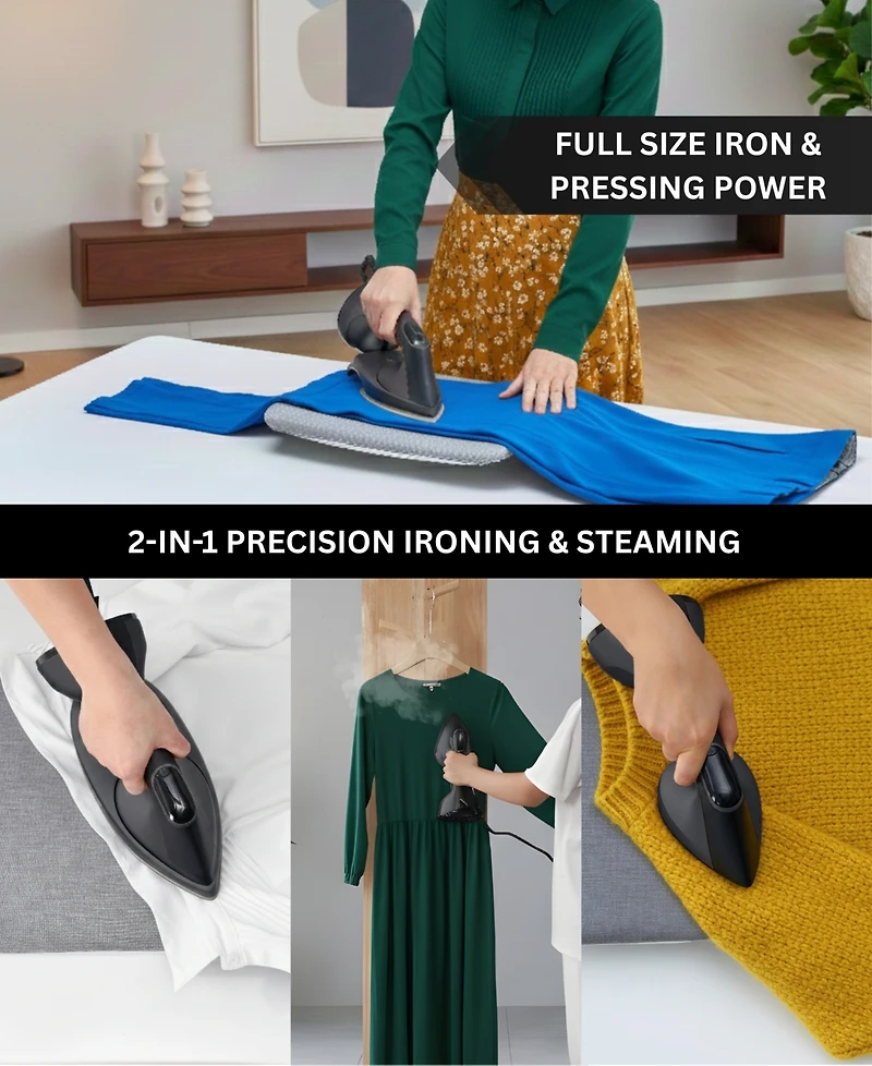 True & Tidy Duopress Xl Iron & Steamer