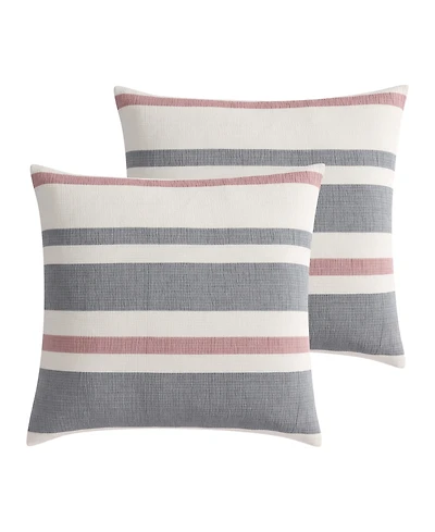 Levtex Home Pierre Cotton 2-Piece Sham Set, European