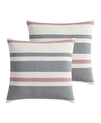 Levtex Home Pierre Cotton 2-Piece Sham Set, European