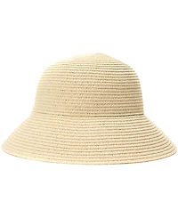 Bcbg Straw Bow Back Brim Floppy Hat