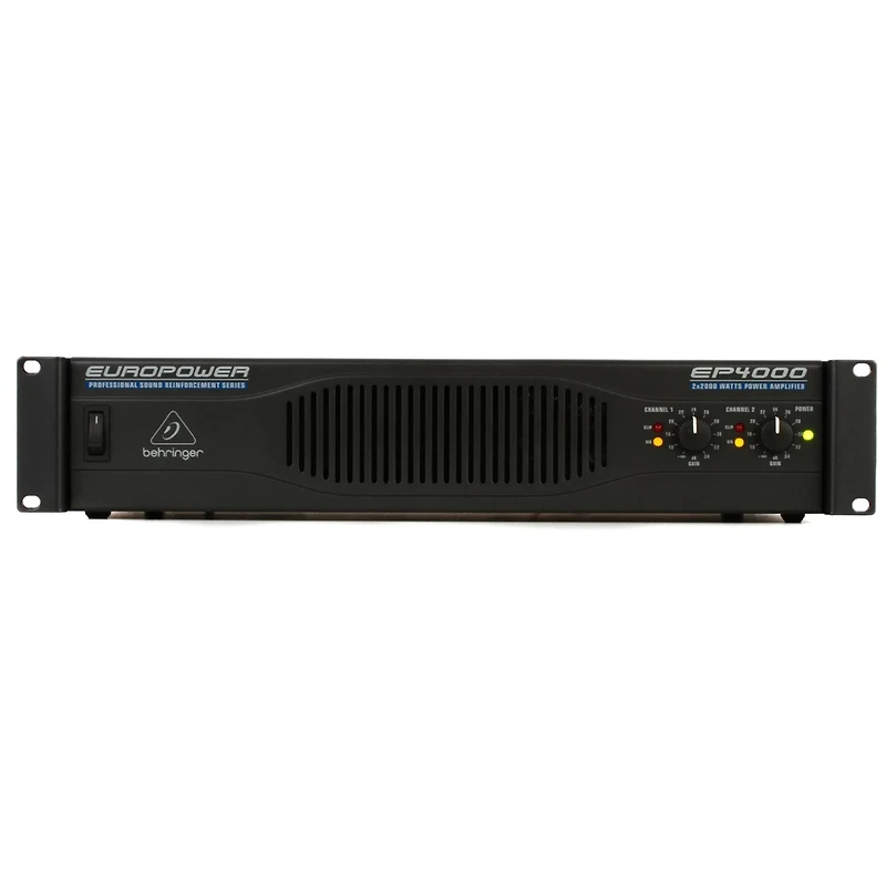 Behringer EP4000 4000W Professional Stereo Power Amplifier with Xlr Microphone Cable