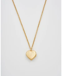 Fable England Jasmine Heart Locket Necklace