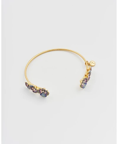 Fable England Pansy and Pearl Bangle