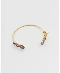 Fable England Pansy and Pearl Bangle