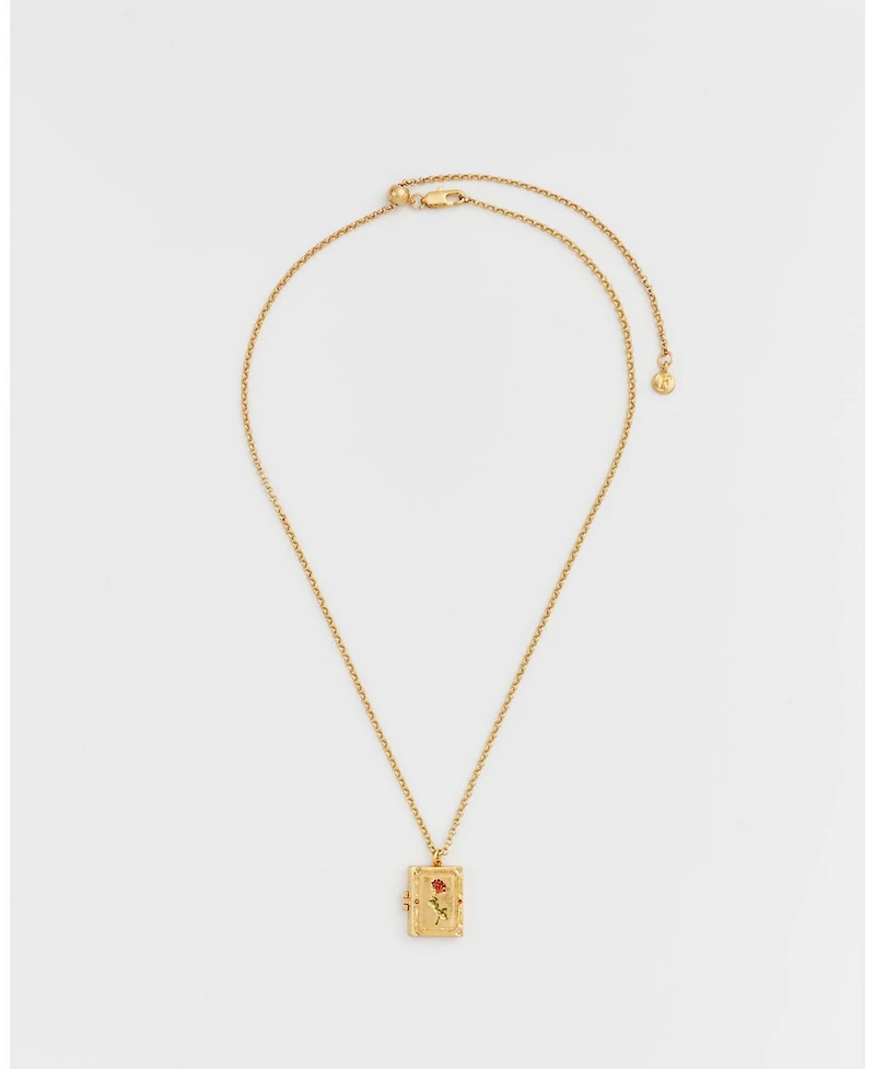 Fable England Secret Diary Locket Necklace