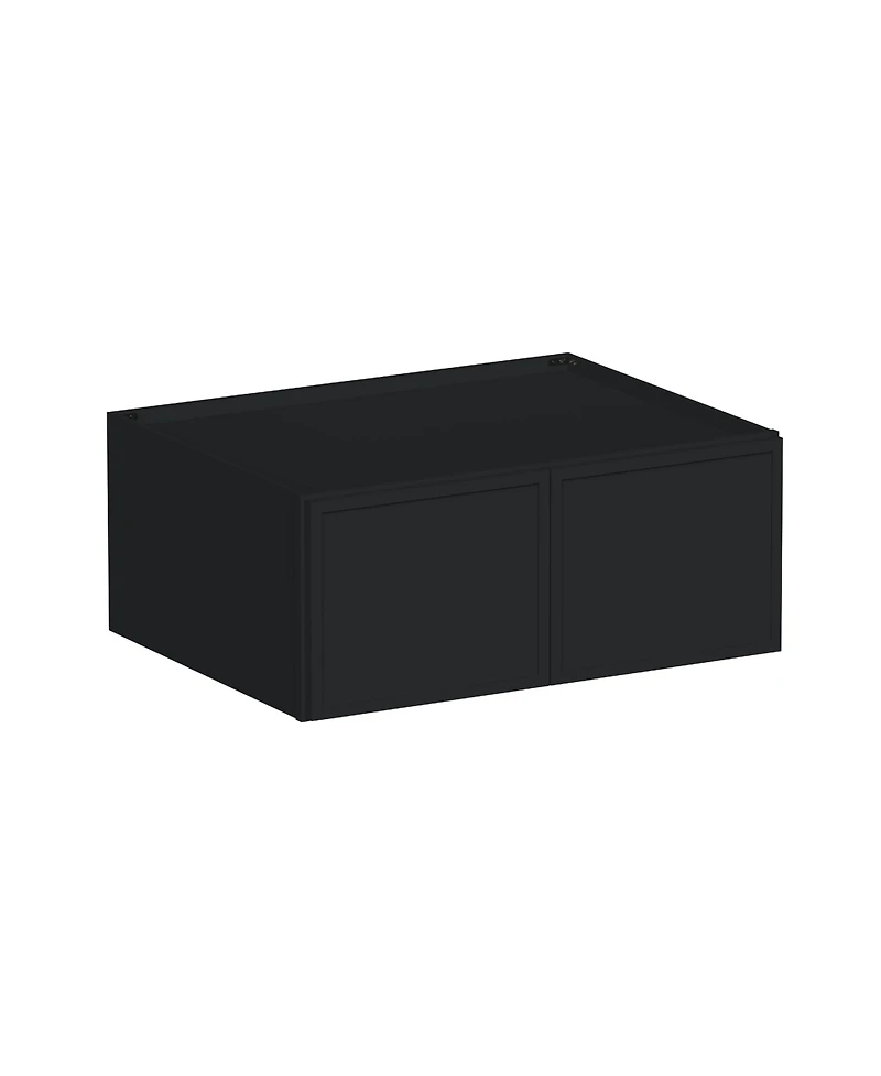Boyel Living Double Door Deep Wall Cabinets, Ready to Assemble Kitchen Cabinet with Solid Wood Frame, Soft-Close Slides and Hinge